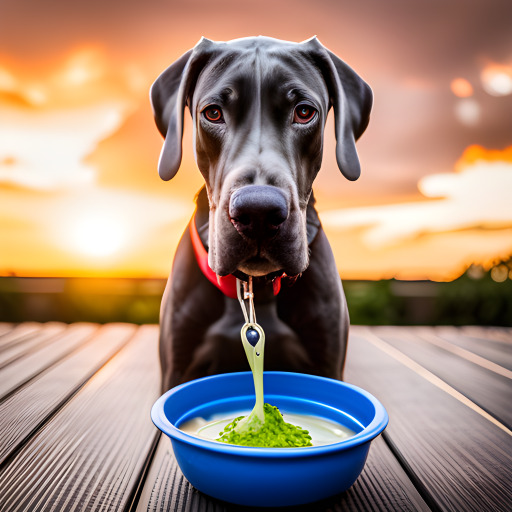 blue harlequin great dane